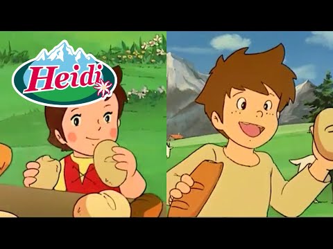 ¿POR QUÉ EL PAN EN LA SERIE DE HEIDI SE VE TAN BIEN?🥖🍞 Mejores episodios de HEIDI en ESPAÑOL