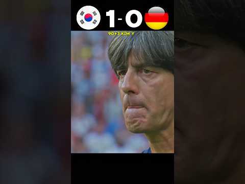 Germany vs Korea World cup 2018