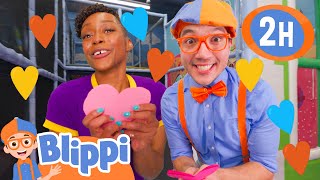 Wanna Be My Valentine? 🥰 | Blippi | Educational Kids Videos | Moonbug Kids
