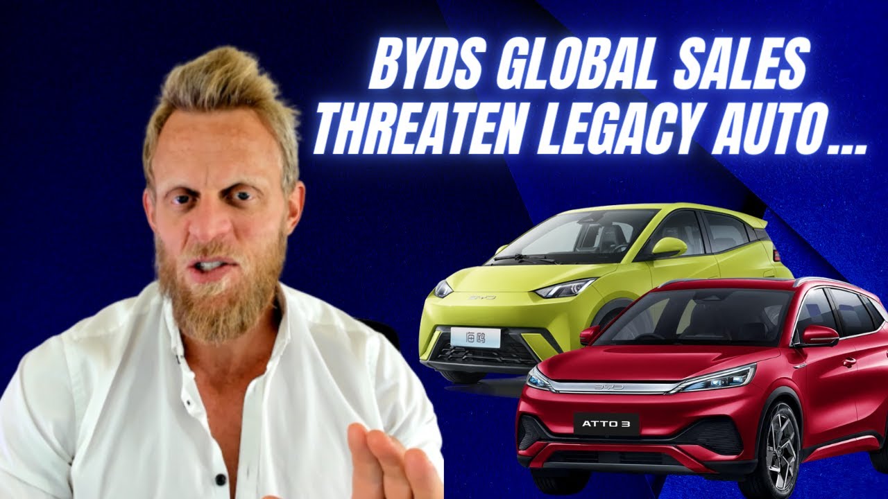 BYD was the 5th best selling car brand worldwide in July (nearly 3rd!)