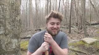 hiking Rainbow Falls Trail in the Great Smokey Mountain National Park