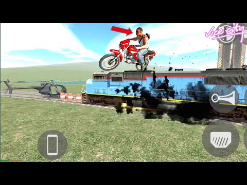 FRANKLIN VS TRAIN VS FUEL TANK 😰 | INDIAN BIKE DRIVING 3D