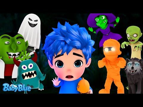 Bad Dreams Song | Go Away Monsters! | Kids Songs & Nursery Rhymes | Baby Blue
