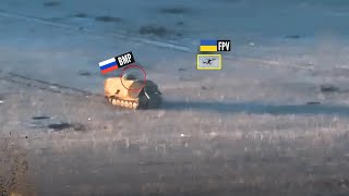 You Won't Believe What Ukrainian Drones Did to Russian BMPs