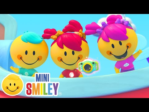 Road Trip 😊 | MiniSmiley Kids Songs & Nursery Rhymes for Travel Fun and Family Adventures