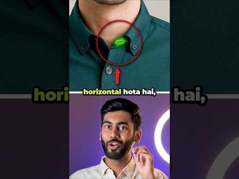 Why collar holes are horizontal #shorts #interestingfacts