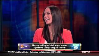 Sue Bird on ESPN - 130926