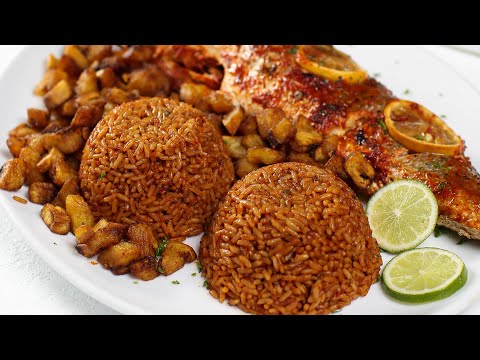 How to Make Peri Peri Jollof Rice & Fish