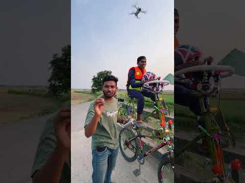 ২ তলা সাইকেল আবিস্কার করছে সাতক্ষীরার এই ভাই..!😮 #viral #foryou #short