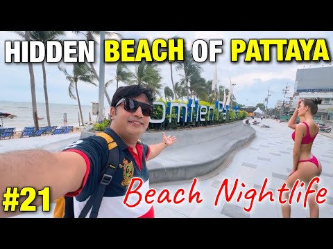 Hidden Beach of Pattaya | Hidden Nightlife of Thailand | Pattaya Buddha View | Jomtien Beach Pattaya