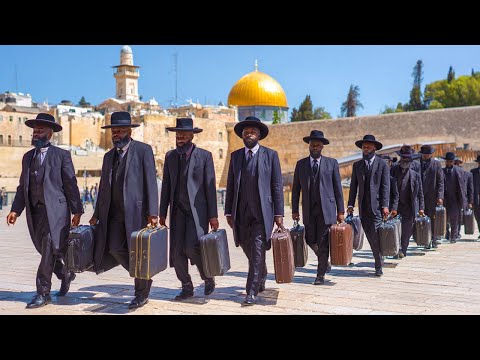 Thousands of Ethiopian JEWS RETURN TO ISAREL - The prophecy of Zephaniah is fulfilled