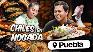 Chiles en Nogada y Mole ranchero en Puebla! Con Margarita Villegas. EP- 8