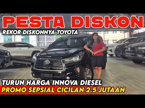 TOYOTA TURUN HARGA ‼️ TOYOTA KIJANG INNOVA DIESEL 2025 CICILAN 2 JUTAAN