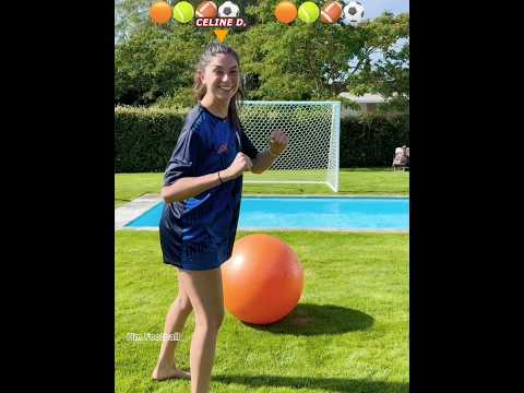 Celine Dept VS Michiel Goalkeeper 🥅 #football #shorts #ronaldo