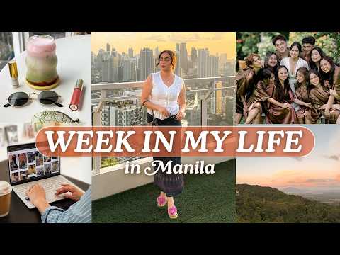 JAM PACKED Week in My Life 🤠 | happy, hectic week in the Philippines ✨