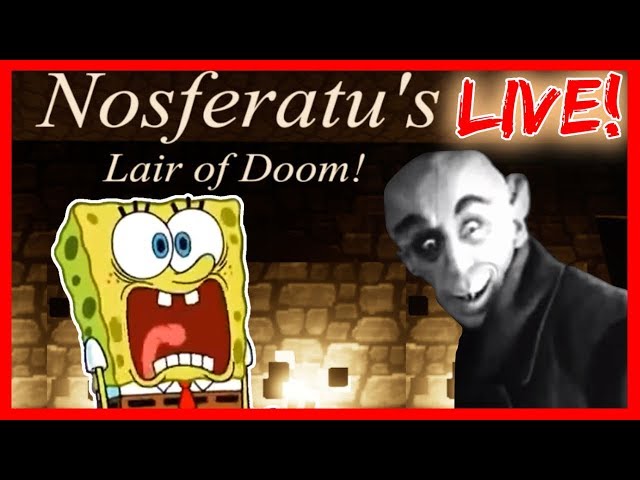 Nosferatu's Lair of Doom Live Stream ? Indie Horror Game Live Stream | The Frustrated Gamer