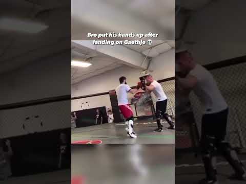 Justin Gaethje Kicked In The Head