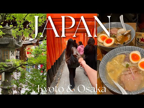 🇯🇵KYOTO & OSAKA - must try food/Fushimi Inari/Arashimaya/Convenience Stores/Nishiki Market🍚💚