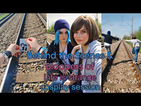 BTS from Chloe Price & Max Caulfield Life is Strange cosplay session with @nikkihatsunecosplay