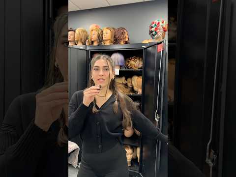 Mannequin cabinet CLEAN OUT #organization #cosmetology #beautyschool #hairtransformation