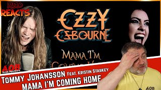 Red Reacts | Reaction To Tommy Johansson | MAMA I’M COMING HOME (Ozzy tribute) feat. Kristin Starkey