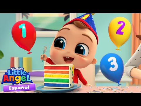 Contamos en la fiesta con Bebé Juan🔢🎂🎈| Canciones Infantiles con Bebé Juan | Little Angel Español