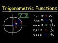 Unit Circle Trigonometric Functions