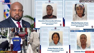 lapolis fouke tou lè 4, Dieussibon Bwa. imigrasyon kenbe Prezidan Smith Augustin KPT, sa Lèd anpil