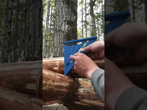 You are building your cabins wrong #buildingalogcabin