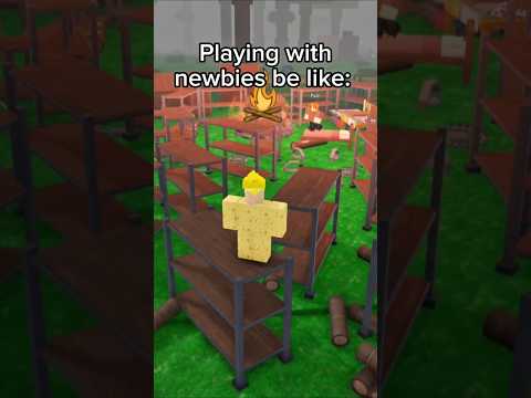 When you play with a noob 😭 #roblox #99nights #shorts