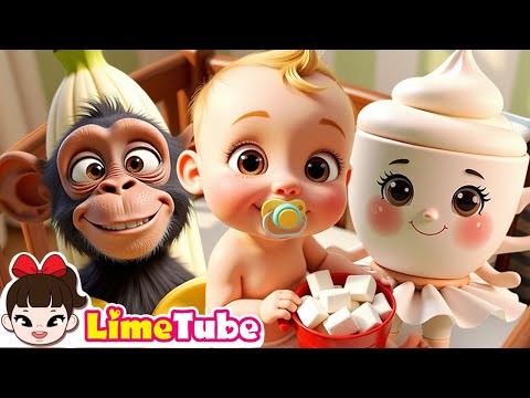 Johny Johny Sí Papá 🍭👶 | Canción infantil divertida | LimeTube