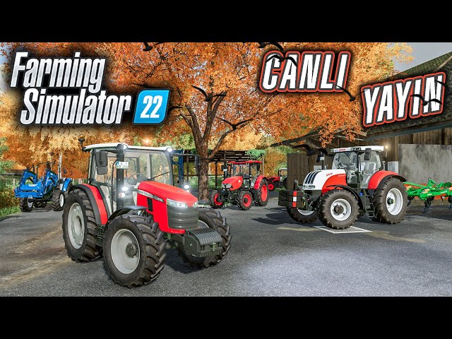 EN GÜZEL FS YAYINI  - Krebach MAP | FS22 CANLI YAYIN