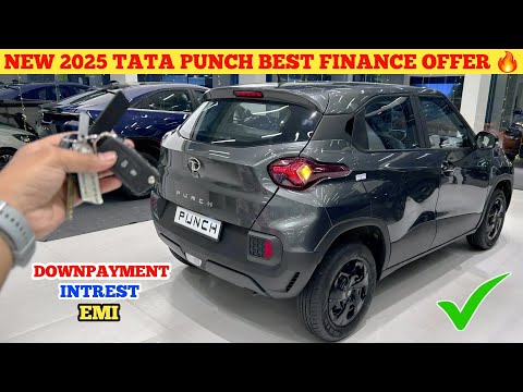 Finally 2025 Tata Punch All Model New On-Road Price & Finance Offer 😱 || Downpayment, EMI & Intrest