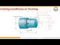 Machining Operations and Calculations