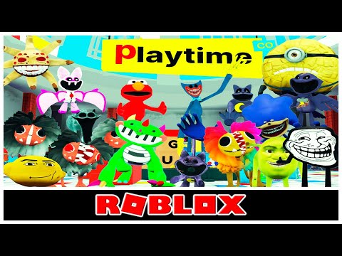 Odd monsters in the toy factory of Poppy Playtime 4 in Roblox