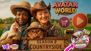 Así se ven las nuevas zonas de Avatar World en la vida real | New Update Countryside | Nuevo mapa🗺️