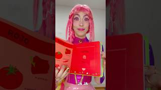 Colores y olores en un libro 📗 #shortvideo