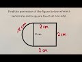 Circle Geometry and Perimeter Problems