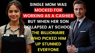 Single Mom Was Mocked for Being a Cashier — Until Her Son Collapsed and a Billionaire Showed Up
