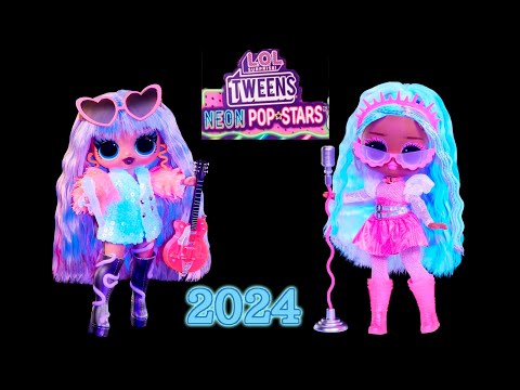 Куклы Лол подростки Неоновые звёзды 🌟 Lol surprise Tweens Neon Pop Stars 2024