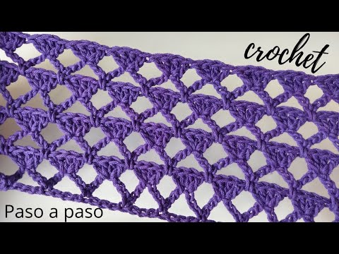 Cómo tejer punto crochet o ganchillo fácil paso a paso | Handwork Diy # 88