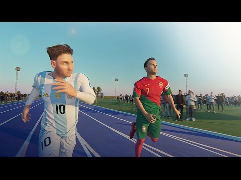Messi VS Ronaldo [3D Speed Comparison]