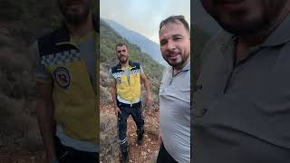 تعال نعيش دقائق مع الدفاع المدني اثناء عملهم بإطفاء الحرائق 