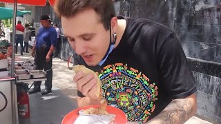 Españoles prueban Tacos Callejeros por Primera Vez y hacen esto… 😭🇲🇽