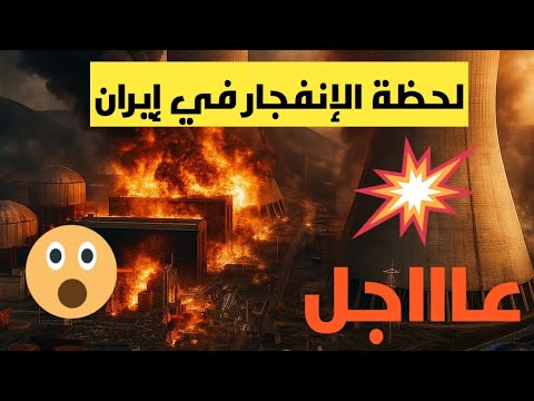 عاجل شاهد لحظة الأولى لضربة الأمريكية لفوردو بإيران