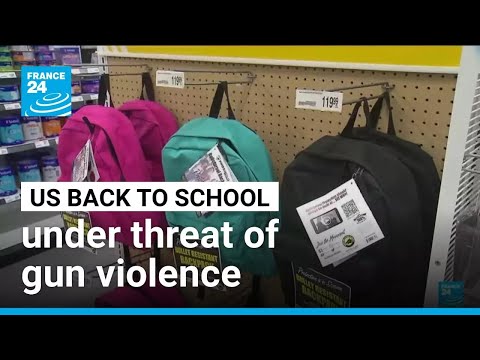 YouTube video thumbnail: US Children Return to School Under Threat of gun Violence