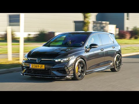 Volkswagen Golf 8R Performance with Akrapovic Exhaust - LOUD Revs, Launch Control, Drag Racing!