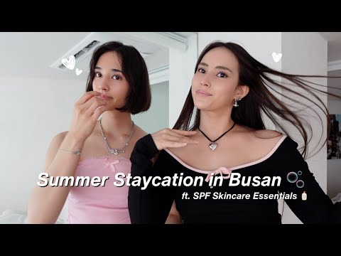 Summer Staycation in Busan! ft. the best Korean sunscreens that are MUST-HAVES for summer 🧴🤍