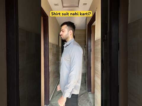 ❌ 😱Shirt suit nhi karti? #shorts #mensfashion