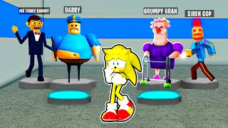 SUPER SONIC VS BARRY'S PRISON RUN, MISS ANI-TRON'S DETENTION, BABY BOBBY'S DAYCARE, BETTY'S NURSERY